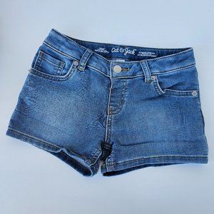 Cat & Jack Ultimate Stretch Shorts Adjustable Waist Girls Size M 7/8